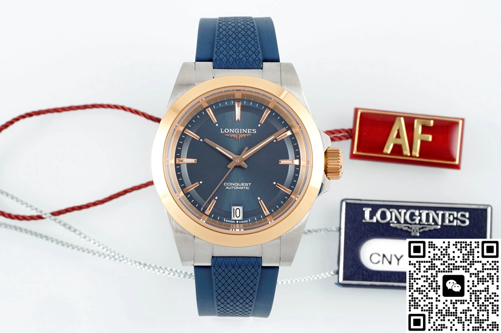 AF Factory Longines Concas L3.430.5.92.9 1:1 Best Edition Replica Watch